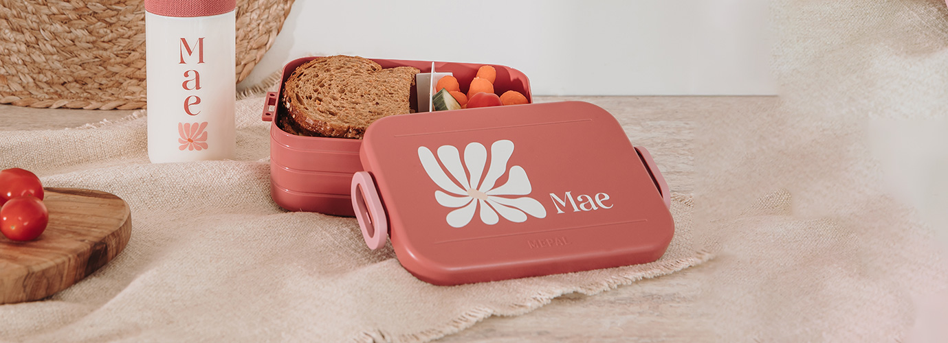 mepal lunchbox to go personaliseren